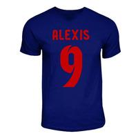 alexis sanchez barcelona hero t shirt navy