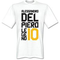 Alessandro Del Piero Juventus Legends Tee (White)