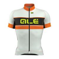 Alé Graphics PRR Bermuda Jersey - White/Orange - XS