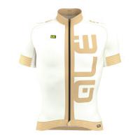 Alé PRR 2.0 Arcobaleno Jersey - White/Gold - L