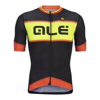 Alé R-EV1 Master Jersey - Black/Yellow - XXL