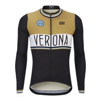 Alé Verona Long Sleeve Jersey - Brown - XS