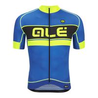 Alé PRR 2.0 Bermuda Jersey - Blue/Yellow - S