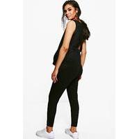 Alice Tulip Back Jogger Set - black