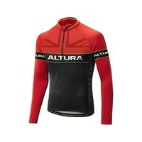 Altura Sportive Team Long Sleeve Jersey - Team Red / 2XLarge