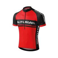 altura team short sleeved cycling jersey clearance red large