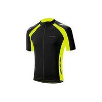 altura night vision commuter short sleeve jersey blackyellow xl