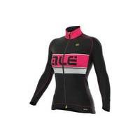 Ale Women\'s PRR Bering Long Sleeve Jersey | Black/Pink - M