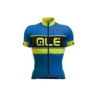 Ale PRR Bermuda Short Sleeve Jersey | Blue - XL