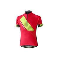 altura youth sportive short sleeve jersey red 10