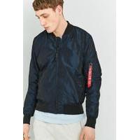 Alpha Industries MA1 Republic Blue Lightweight Flight Jacket, BLUE