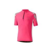 altura youth nightvision short sleeve jersey pinkwhite m