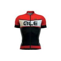 Ale Formula 1.0 Sprinter Short Sleeve Jersey | Black/Red - XL