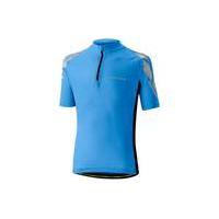 altura youth nightvision short sleeve jersey blueblack s