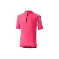 altura youth nightvision short sleeve jersey pinkwhite l