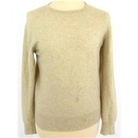 Alan Paine Size M High Quality Soft and Luxurious Pure Cashmere Cream Jumper