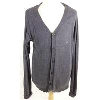 All Saints Size XL High Quality Soft and Luxurious Pure Wool Grey Cardigan