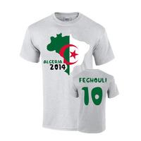 algeria 2014 country flag t shirt feghouli 10