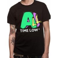 all time low atv unisex large t shirt black