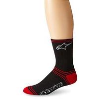 Alpinestars Men\'s Winter Socks, Small/medium, Black/red