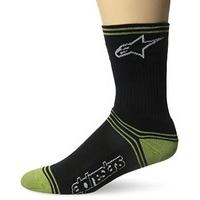 Alpinestars Men\'s Winter Socks, Small/medium, Bright Green/white