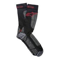 Alpinestars Thermal Socks, Black Red, Medium