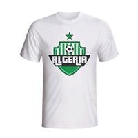 Algeria Country Logo T-shirt (white)