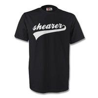 alan shearer newcastle signature tee black