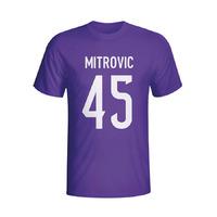 aleksandar mitrovic anderlecht hero t shirt purple kids