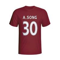Alex Song West Ham Hero T-shirt (maroon)