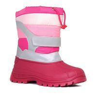 alpine girls duck snow boots pink pink