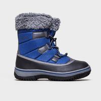 alpine boys snow boot blue