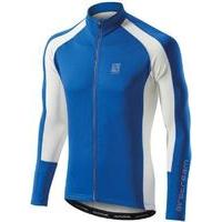 altura airstream long sleeve cycling jersey blue 36 37 inch chest 