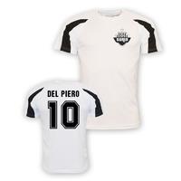 Alessandro Del Piero Juventus Sports Training Jersey (white)