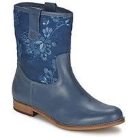 Alba Moda FALINA women\'s Mid Boots in blue