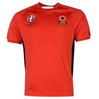 Albania UEFA Euro 2016 Poly Training Tee (Red)