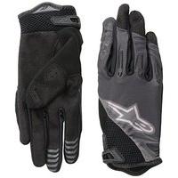 alpinestars flow glove x large black steel gray