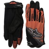 alpinestars flow glove medium spicy orange black