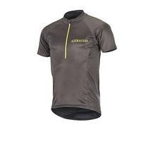 Alpinestars El Short Sleeve Jersey - Shadow/acid Yellow X-large, Shadow/acid Yel