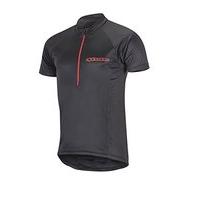 alpinestars el short sleeve jersey blackred x large blackred