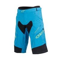 alpinestars drop 2 shorts black acid yellow 38