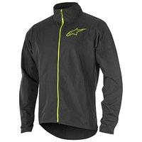 alpinestars descender 2 jacket black acid yellow small