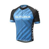 Altura Men\'s Sportive 97 Short Sleeve Jersey - Blue/teal, X-large