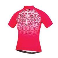 Altura Women\'s Baroque Short Sleeve Jerseys, Raspberry, Size 14