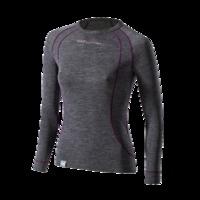 altura womens merino long sleeve base layer undershirts grey size 16