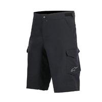 alpinestars mens rover 2 base shorts size 34 dark shadow black