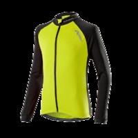 altura kids sprint long sleeve jerseys yellow 10 12 years