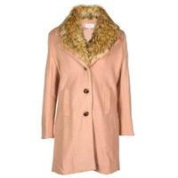 almost famous faux fur collar coat