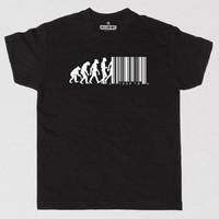 All Riot Evolution Barcode Political T-Shirt