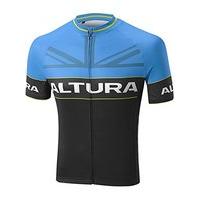 altura sportive team short sleeve jersey team blue small blue